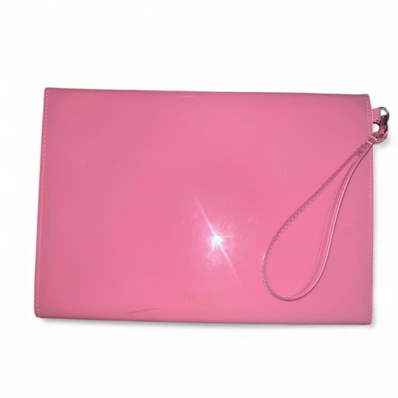 Ted Baker Pink Wristlet with Bow Detail